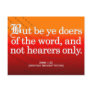 Call to Action James 1-22 Post Card