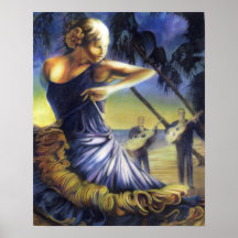 Call to Paradise by Mike Massengale Poster