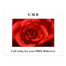 Call today for your FREE Makeover, C M B Post Card