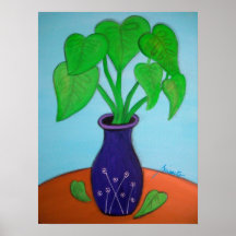 CALLA IN VASE POSTERS