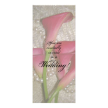 Calla Lilies Wedding Invitation