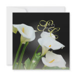 Calla lilies, wedding Invitations
