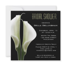 Calla Lillies Bridal Shower Invitation