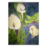 Calla Lillies Carte De Vœux