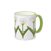 Calla Lilly Coffee Mugs