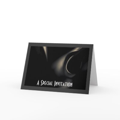 Calla Lily (Black White) Greeting Card Template by JayneLogan