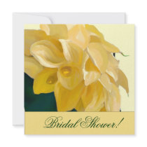 Calla Lily Bridal Shower Invitation