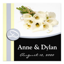 Calla Lily Wedding Invitations
