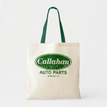 Callahan Auto Parts $12.95 Tote Bag