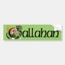 Callahan Celtic Dragon Bumper Sticker