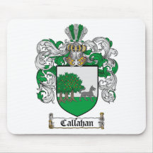 CALLAHAN FAMILY CREST -  CALLAHAN COAT OF ARMS MOUSE PADS