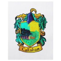 Callahan Family Crest (cutout) Personalized Flyer