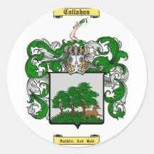 callahan round stickers