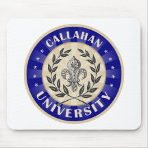Callahan University Navy Mouse Mat