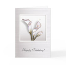 Callas In Frame Greeting Card