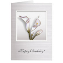 Callas In Frame Greeting Card
