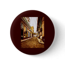 Calle de Habana Havana Cuba Pinback Button