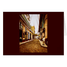 Calle de Habana La Havane Cuba Cartes