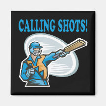 Calling Shots Fridge Magnets