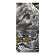 Calling the Storm Custom Rack Card