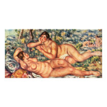 Calm After The Bath By Pierre-Auguste Renoir Picture Card