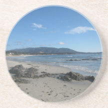 calm beach beverage coaster