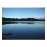 Calm Blue Lake Photo Art