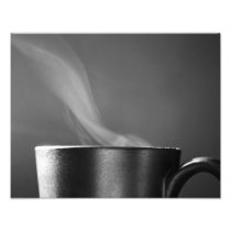 Calming Coffee Art Photo