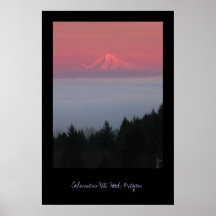 Calmness, Mt. Hood, Oregon Posters
