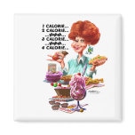 Calorie Counter Refrigerator Magnet