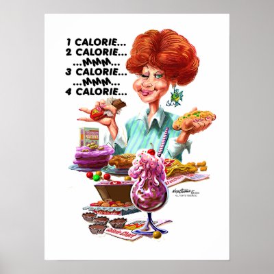 Calorie Counter poster by NateOwens