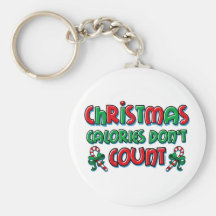 Calories de Noël Porte-clef