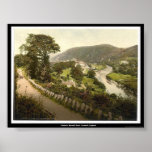 Calstock, Morwell Rock, Cornwall, England Print