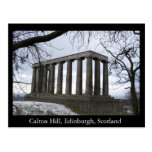 Calton Hill, Edinburgh, Scotland Postcard