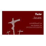 Calvary, Pastor, Business Card Templates
