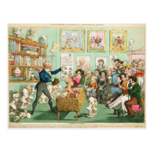Calves' Heads and Brains; a Phrenological Post Card