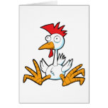 Calvin the Funky Chicken greeting card