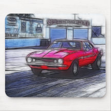 Camaro classique Mousepad Tapis De Souris