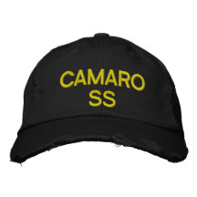 Camaro solides solubles chapeaux brodés