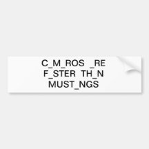 camaros are faster bumpersticker bumper stickers
