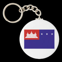 Cambodia Flag keychains