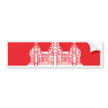 Cambodia High quality Flag Bumper Sticker