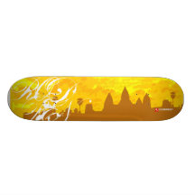 Cambodia : one skateboard deck