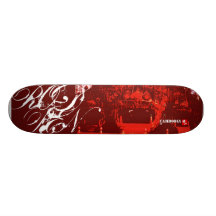 Cambodia : two custom skate board