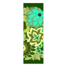 CAMBRIA in Shades of Green Business Cards