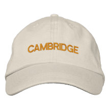 Cambridge Cap Embroidered Baseball Cap