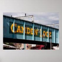 Camden Lock in London England Posters