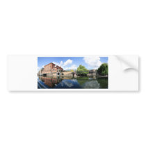 Camden Lock Panorama Bumper Sticker