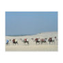 Camel caravan crossing the Sahara Postcard