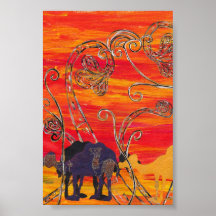 Camel Carnival 3 Print